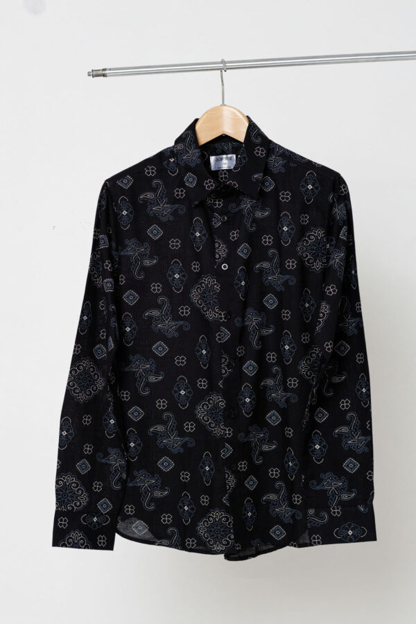 REGULAR FIT PATTERNED SHIRT