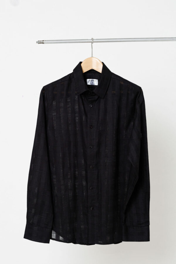 REGULAR FIT LINEN SHIRT