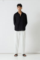 REGULAR FIT LINEN SHIRT