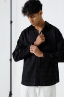 REGULAR FIT LINEN SHIRT