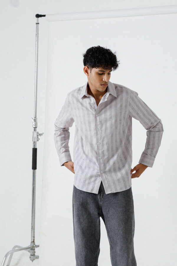 REGULAR FIT LINEN SHIRT