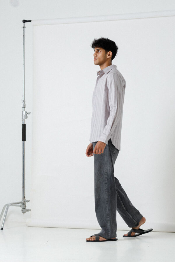 REGULAR FIT LINEN SHIRT