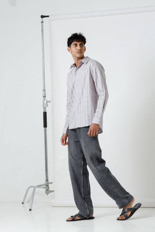 REGULAR FIT LINEN SHIRT
