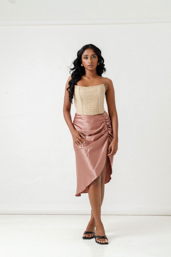DRAPED SKIRT