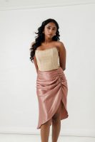 DRAPED SKIRT