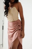 DRAPED SKIRT